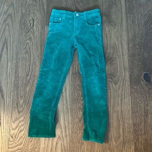 Boden size 7 corduroy cords green pants. Like new